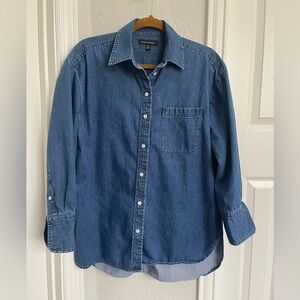 Banana Republic Oversized Denim Shirt - M